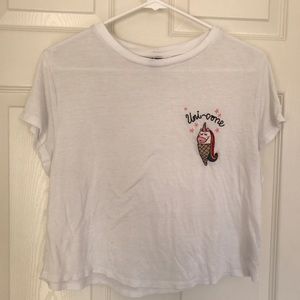 H&M Unicone Crop Top